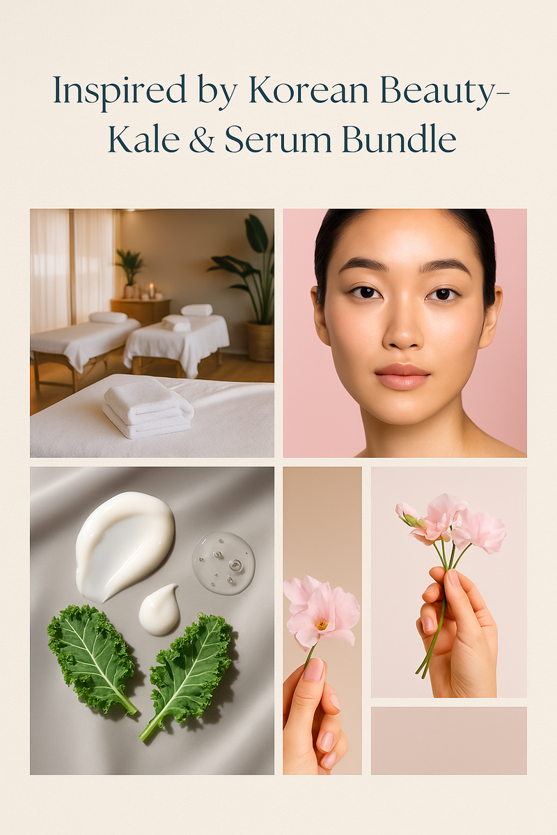 Inspired by K-Beauty: Kale & Serum Bundle